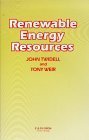 Beispielbild fr Renewable Energy Resources zum Verkauf von Reuseabook
