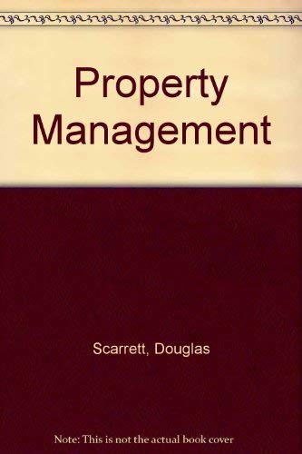 Beispielbild fr Property Management zum Verkauf von AwesomeBooks