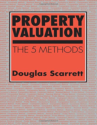 Beispielbild fr Property Valuation: The five methods zum Verkauf von AwesomeBooks