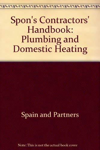9780419142003: Spon's Contractors' Handbook: Plumbing and Domestic Heating