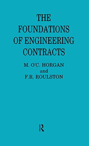 Stock image for The Foundations of Engineering Contracts for sale by Chiron Media