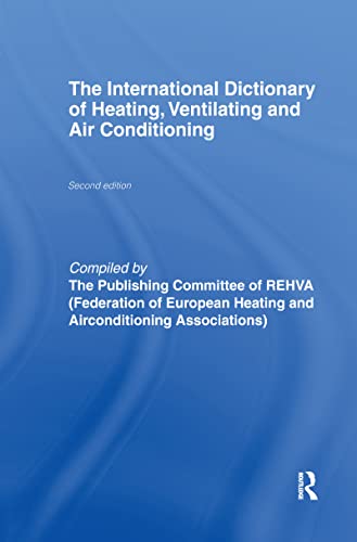 9780419153900: International Dictionary of Heating, Ventilating and Air Conditioning