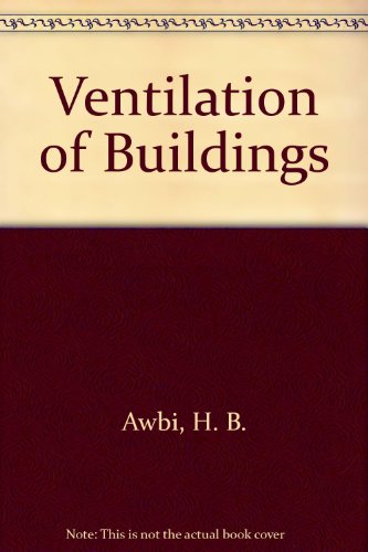 Imagen de archivo de VENTILATION OF BUILDINGS a la venta por Bahamut Media