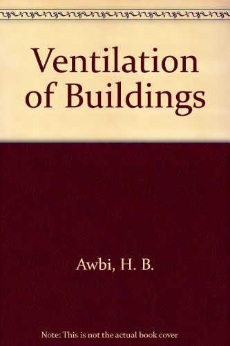 Stock image for VENTILATION OF BUILDINGS for sale by Bahamut Media