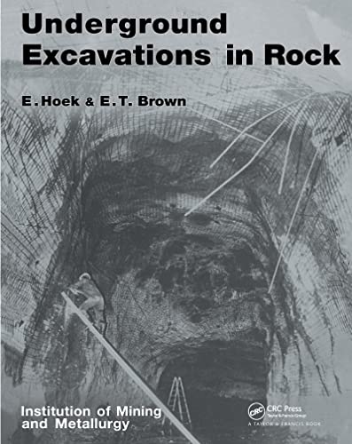 Imagen de archivo de Underground Excavations in Rock a la venta por Mispah books