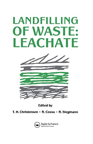 Stock image for Landfilling of Waste: Leachate for sale by Phatpocket Limited