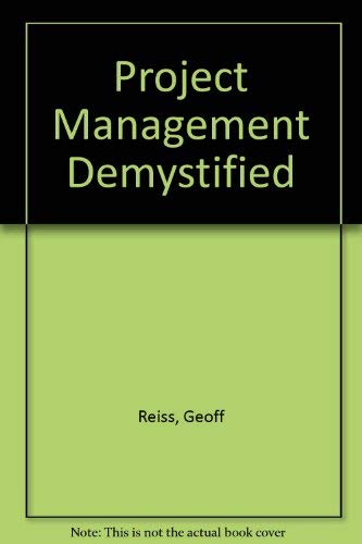9780419169208: Project Management Demystified