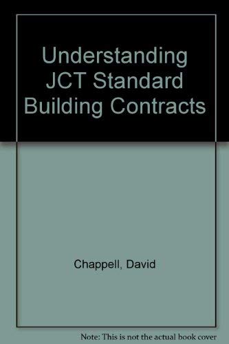 Imagen de archivo de Understanding JCT Standard Building Contracts a la venta por WorldofBooks