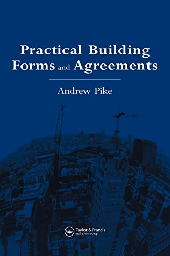 Imagen de archivo de Practical Building Forms and Agreements a la venta por P.C. Schmidt, Bookseller