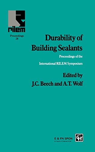 9780419210702: Durability of Building Sealants