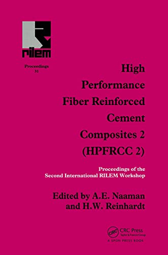 9780419211808: High Performance Fiber Reinforced Cement Composites 2: Proceedings of the International Workshop