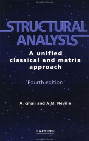 Imagen de archivo de Structural Analysis: A Unified Classical and Matrix Approach a la venta por Mispah books