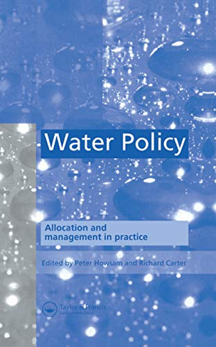 Beispielbild fr Water Policy: Allocation and Management in Practice zum Verkauf von Anybook.com