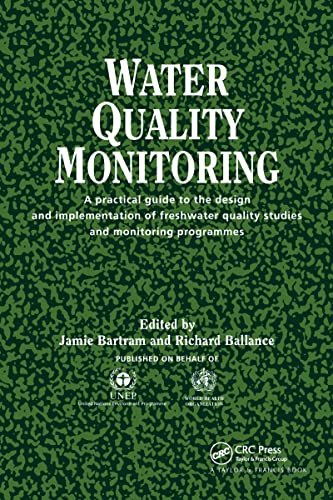 Imagen de archivo de Water Quality Monitoring a la venta por Blackwell's