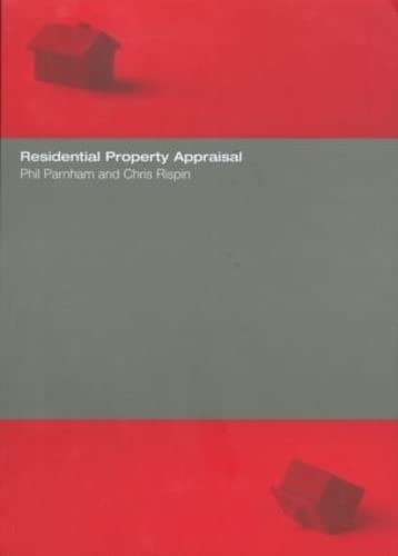 Stock image for Residential Property Appraisal for sale by Reuseabook