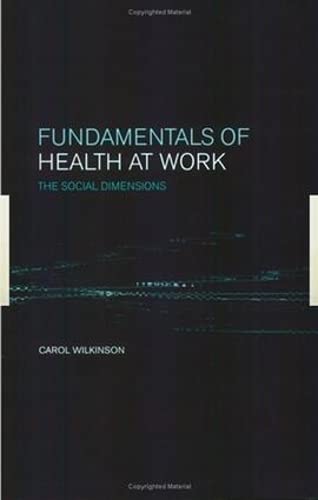 Imagen de archivo de Fundamentals of Health at Work a la venta por Book Dispensary