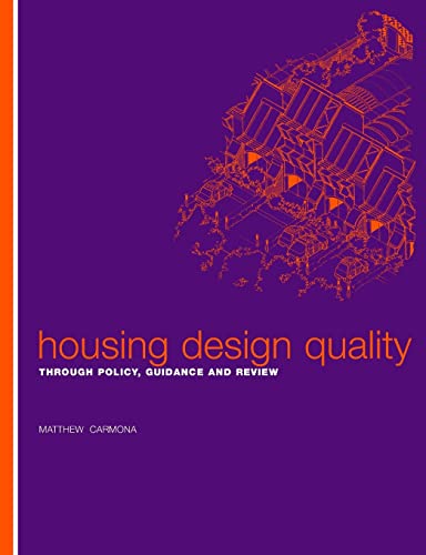 Imagen de archivo de Housing Design Quality: Through Policy, Guidance and Review a la venta por Anybook.com