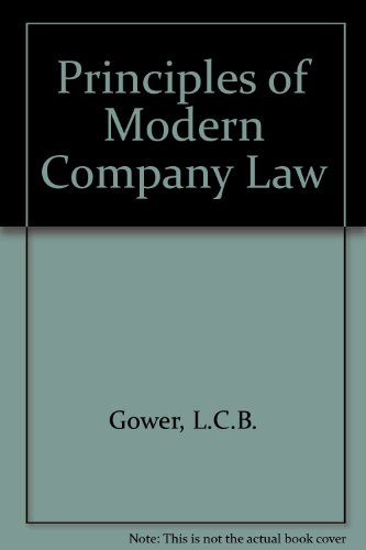 Stock image for Principles of Modern Company Law for sale by Phatpocket Limited