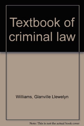 9780420468505: Textbook of Criminal Law