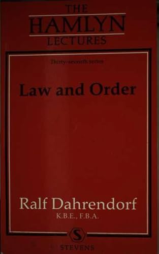 9780420472502: Law and Order (Hamlyn Lecture Series)