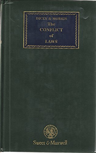 9780420482808: Conflict of Laws (Vol.1)