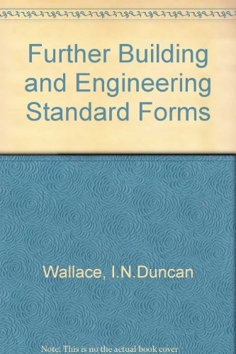 Stock image for Further building and engineering standard forms, for sale by dsmbooks