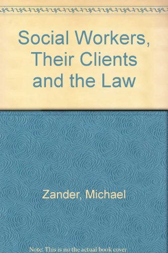 9780421206205: Social workers, their clients and the law