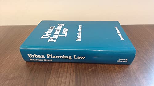 Beispielbild fr Urban Planning Law zum Verkauf von Better World Books