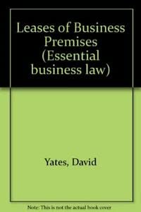 9780421246508: Leases of Business Premises