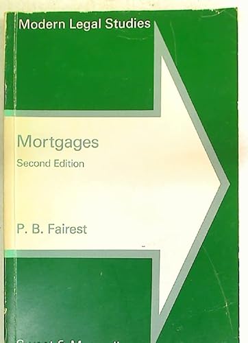 Mortgages (Modern Legal Studies)