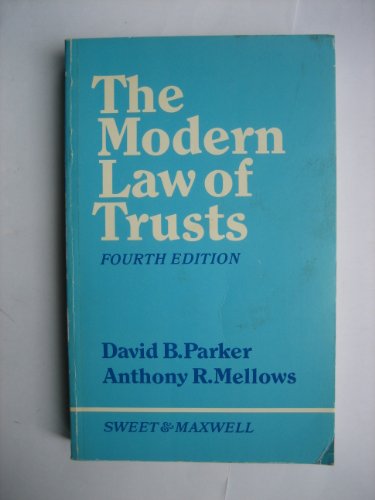 9780421250406: Modern Law of Trusts