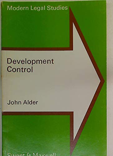 Beispielbild fr Development Control (Modern Legal Studies) zum Verkauf von Goldstone Books
