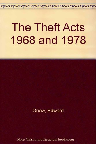 9780421255401: The Theft Act 1968 and 1978