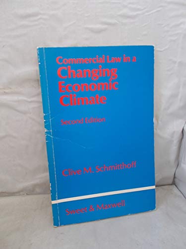 Beispielbild fr Commercial Law in a Changing Economic Climate zum Verkauf von Cambridge Rare Books
