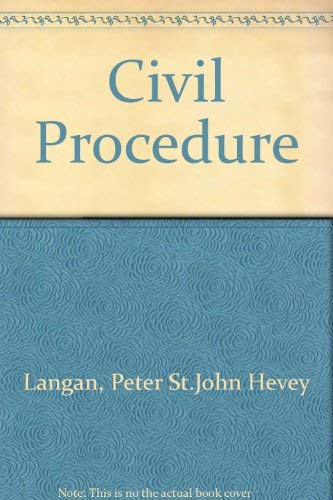 9780421289208: Civil Procedure