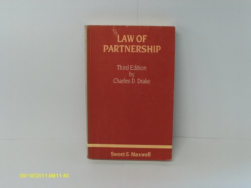 9780421298408: Law of Partnership