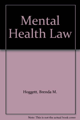 9780421302204: Mental health law