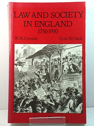 Beispielbild fr Law and Society in England 1750-1950 zum Verkauf von WorldofBooks