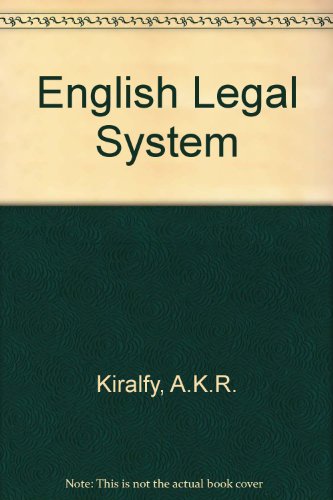 9780421313705: English Legal System