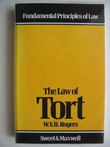 Beispielbild fr The Law of Tort (Fundamental Principles of Law) zum Verkauf von Cambridge Rare Books