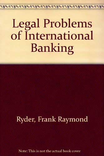 Beispielbild fr Legal Problems of International Banking zum Verkauf von NEPO UG