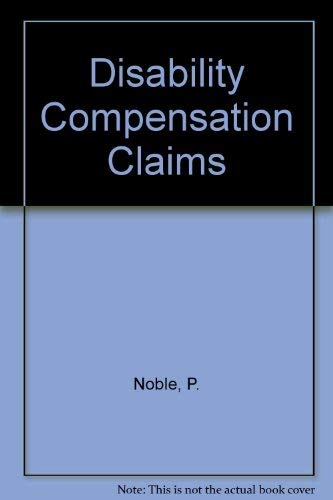 9780421368903: Disability Compensation Claims