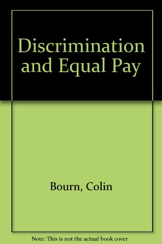 9780421389908: Discrimination and Equal Pay