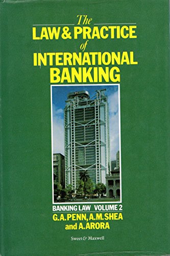 Beispielbild fr Law and Practice of International Banking zum Verkauf von AwesomeBooks