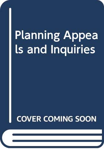 Stock image for Blundell and Dobry: Planning Appeals and Inquiries for sale by Phatpocket Limited