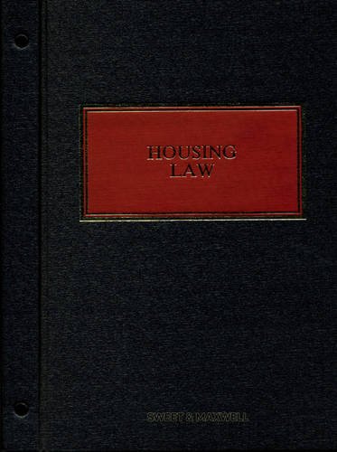 Housing Law (Property and Conveyancing Library) (9780421391109) by Arden Professor Martin And Hu, Andrew; Partington