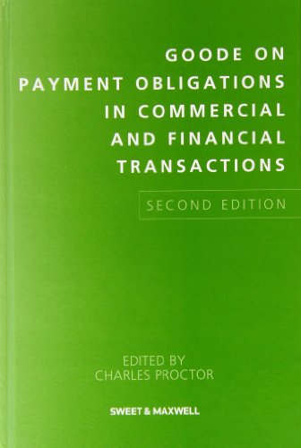 Goode on Payment Obligations in Commercial and Financial Transactions (9780421402805) by Roy M. Goode