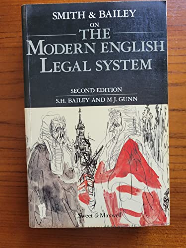 Imagen de archivo de Smith and Bailey on the Modern English Legal System a la venta por AwesomeBooks