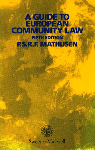 Stock image for A Guide to European Community Law for sale by WorldofBooks