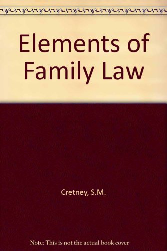 Elements of Family Law